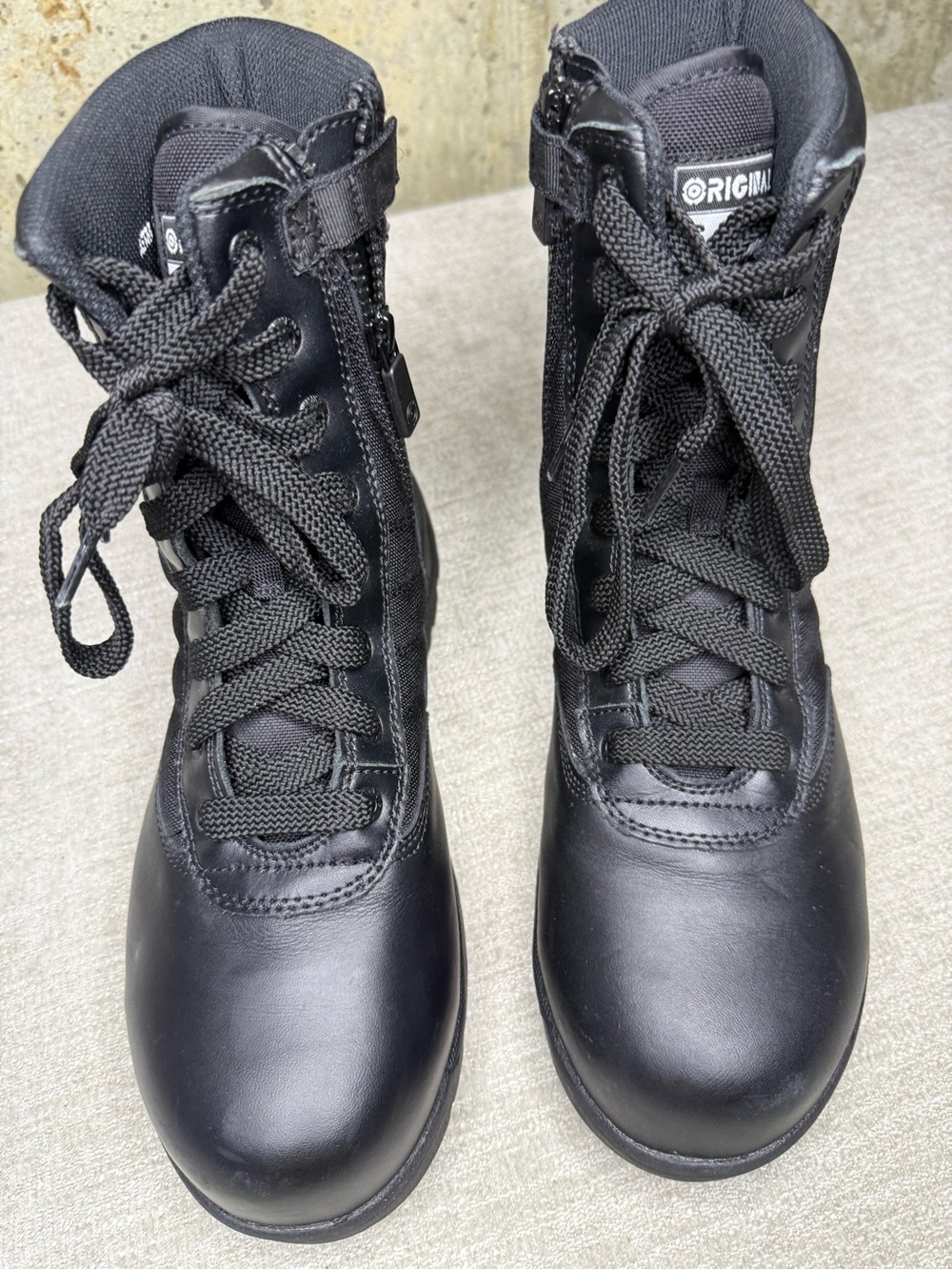Original S.W.A.T. Classic 9” Side Zip Safety Plus Tactical Boots Men’s 10 NWOB